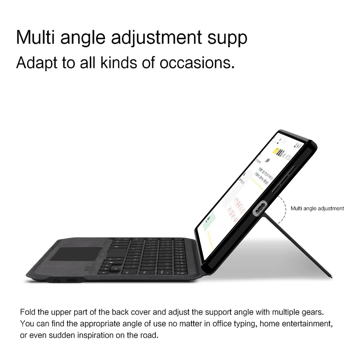 حافظة لوحة المفاتيح لينوفو ليجيون Y700 2025 TB322FC 8.8 "غطاء فوندا لفيلق Y700 1st 2nd 3rd 4th الجيل 8.8 في حافظة الكمبيوتر اللوحي #4