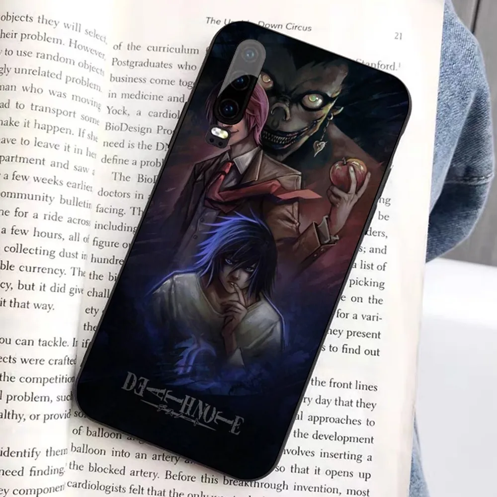 Casing ponsel Anime Death Note untuk Huawei Honor 10 Lite 9 20 7A Pro 9X Pro 30 Pro 50 Pro 60 Pro 70 Pro Plus