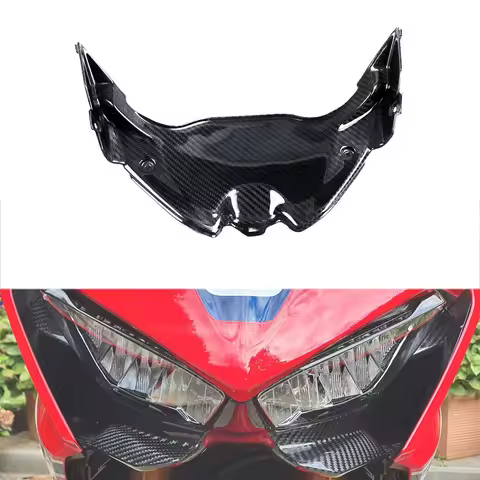 3K Dry Carbon Fiber Front Fairing (Lower Part) Holder Motorcycle Accessories Kit For Honda CBR1000RR 2017 2019 2020 2021 2022+