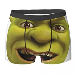 Boxer Underpants Shorts Shrek The Beloved Ogre Panties Men's Breathable Underwear for Homme Man Boyfriend Gift