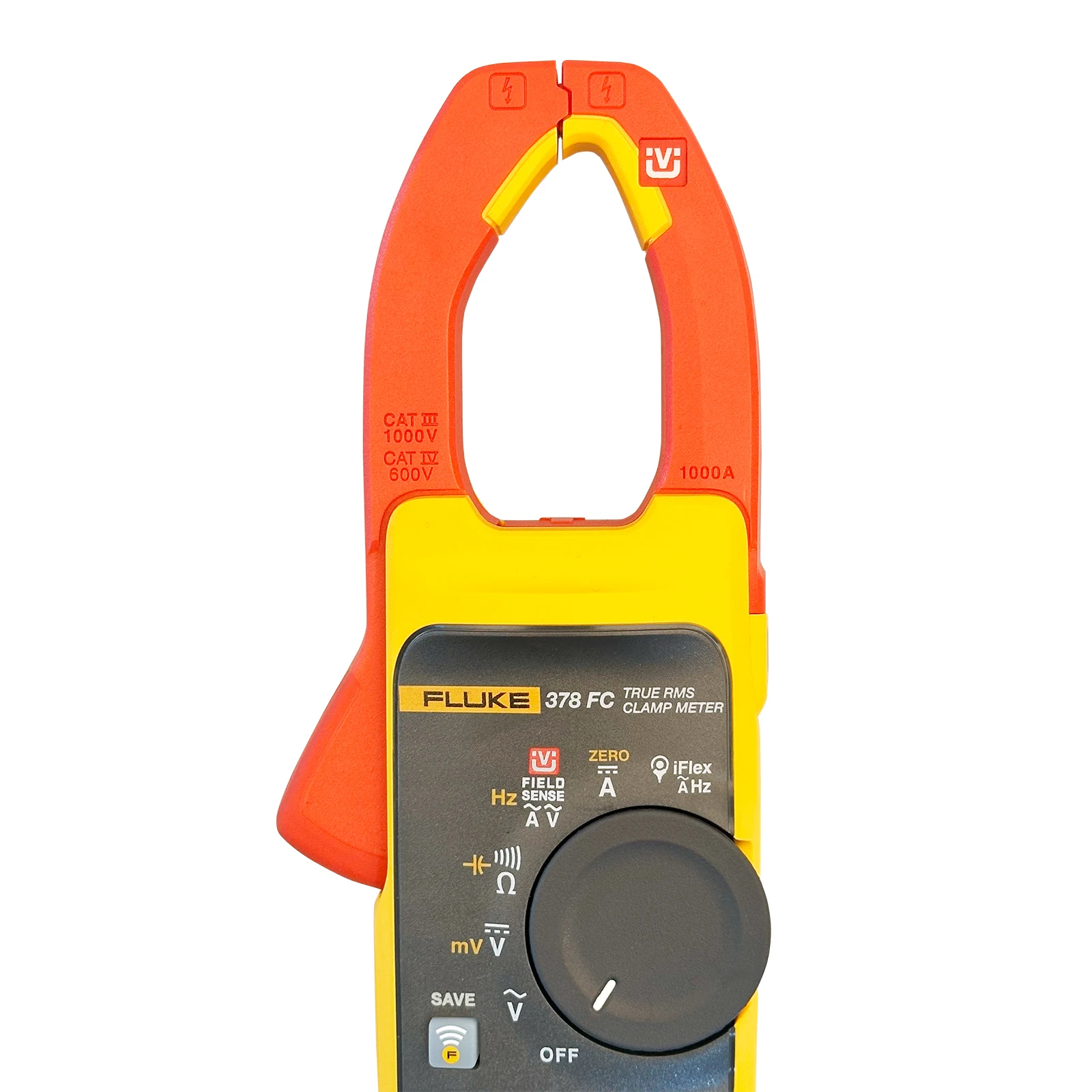 Fluke 378 FC Digital Clamp Meter Non-Contact Voltage True-rms AC/DC Clamp Meter with iFlex