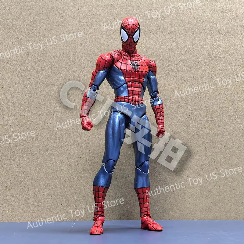 100% Original Ct Toys Spiderman Mafex 075 Figure The Anazing