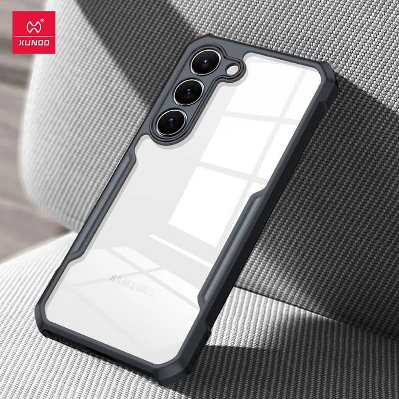 Xundd Hülle für Samsung Galaxy S24 S25 S26 Ultra, für S25 S23 Plus S21 Ultra FE, Airbag-Stoßschutz, PC&TPU Rückseite, transparente Abdeckung – Detail 14