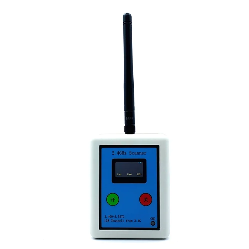 Escáner de señal ABJN-WIFI, escáner de fuente de señal, pantalla OLED para señal de modelo de avión y detección de señal Wifi