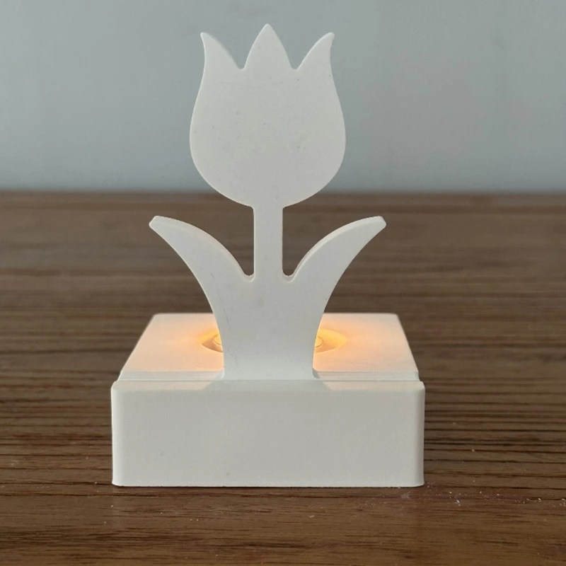 Tulips Holder Silicone Molds DIY Castings Moulds Flower Candlesticks Resins Molds for Candle Holder Decorations