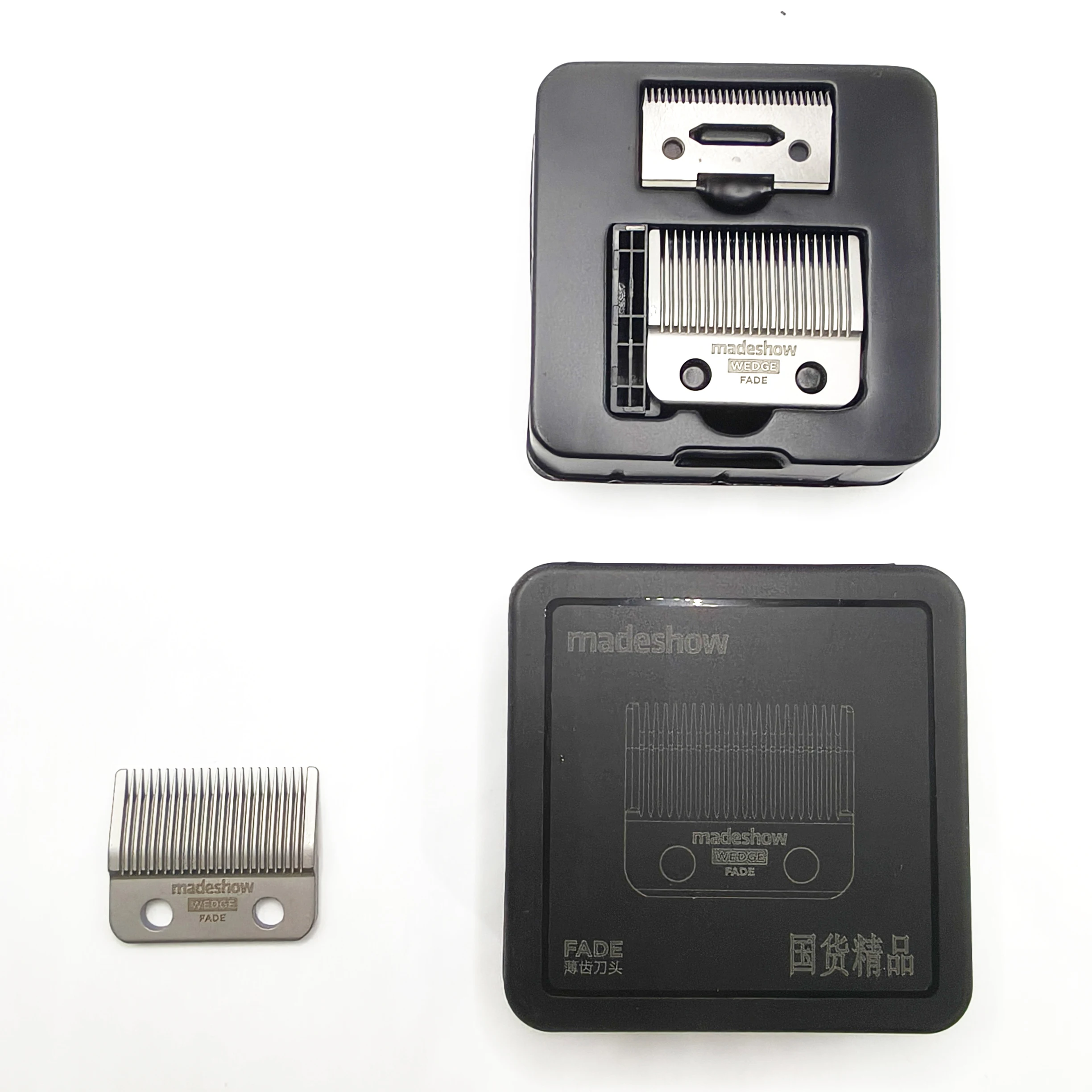 Universelle Ersatzklingenköpfe für MadeShow M6, M9, M11 und Kulilang R55(F), R66, R77F, G9G, G9C professionelle Haarschneidemaschinen. – Detail 5