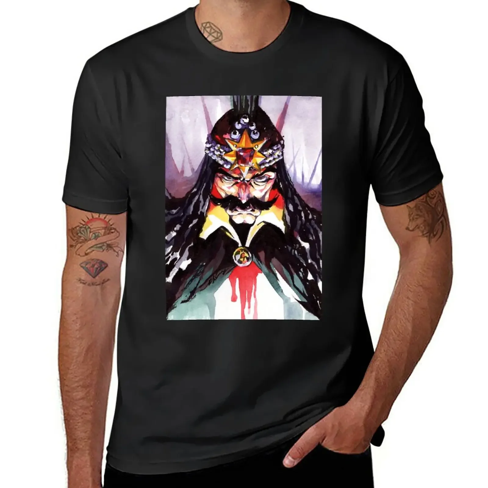 

Vlad Tepe T-Shirt graphics summer top vintage oversized t shirts for men