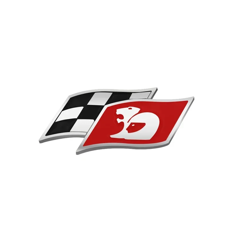 ثلاثية الأبعاد شارة الأسد المعدنية مصبغة شعار الديكور الخلفي الجذع ملصقات ل هولدن شعار كابتيفا كومودور كولورادو Hsv ستيتسمان #3