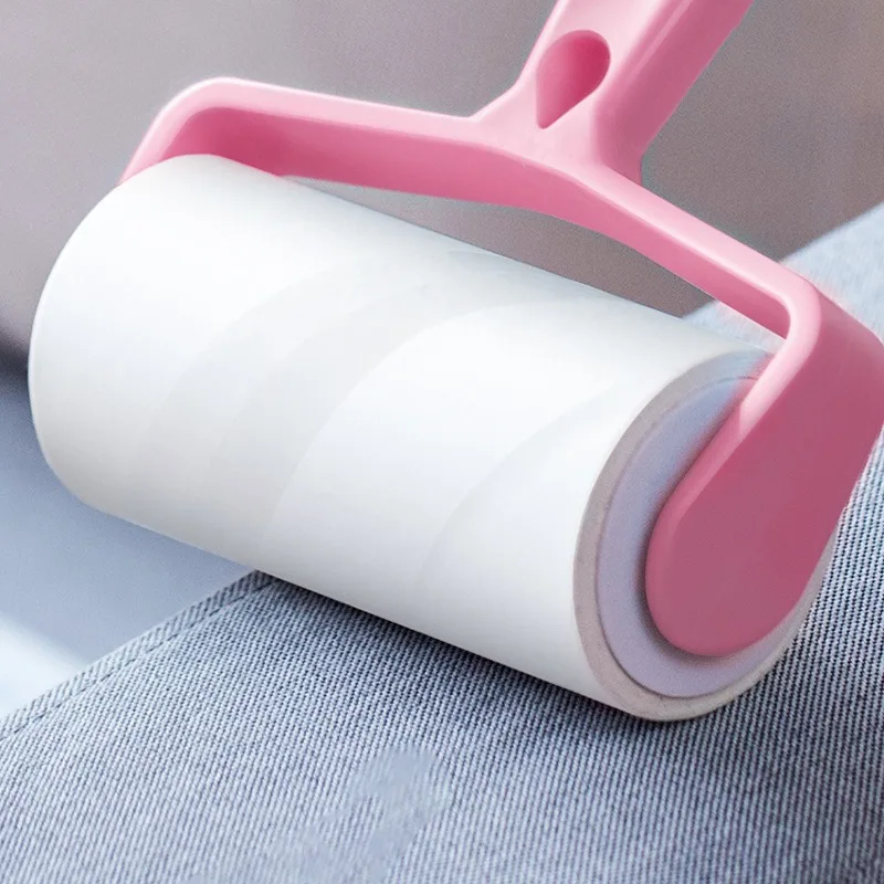 

Lint Roller with Roll Refills Sticky Paper Pet Hair Remover Tearable Adhesive Glutinous Dust Lint Brush for Clothes Seats
