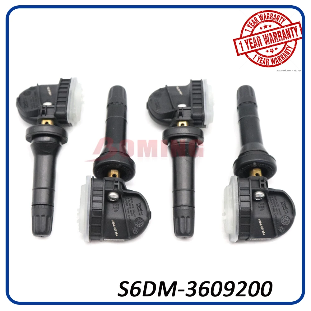 

4 шт. для BYD E5 E6 F3 Qin Song Tang Yuan S6DM3609200 S6DM-3609200 TPMS датчик контроля давления в шинах