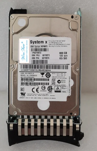 

For server 600G 10K SAS 6G 2.5 90Y8872 90Y8873 90Y8876