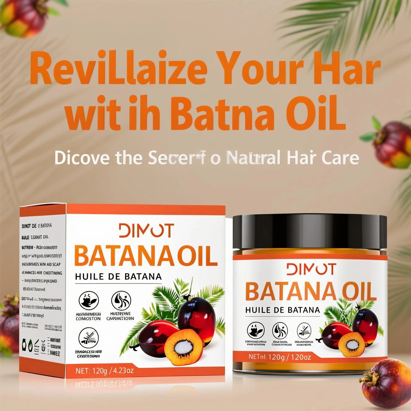 dimot-batana-mascara-de-cuidados-capilares-suavizacao-nutritiva-reparacao-hidratante-reduzir-pontas-divididas-frizz-aumentar-textura-condicionador-de-cabelo