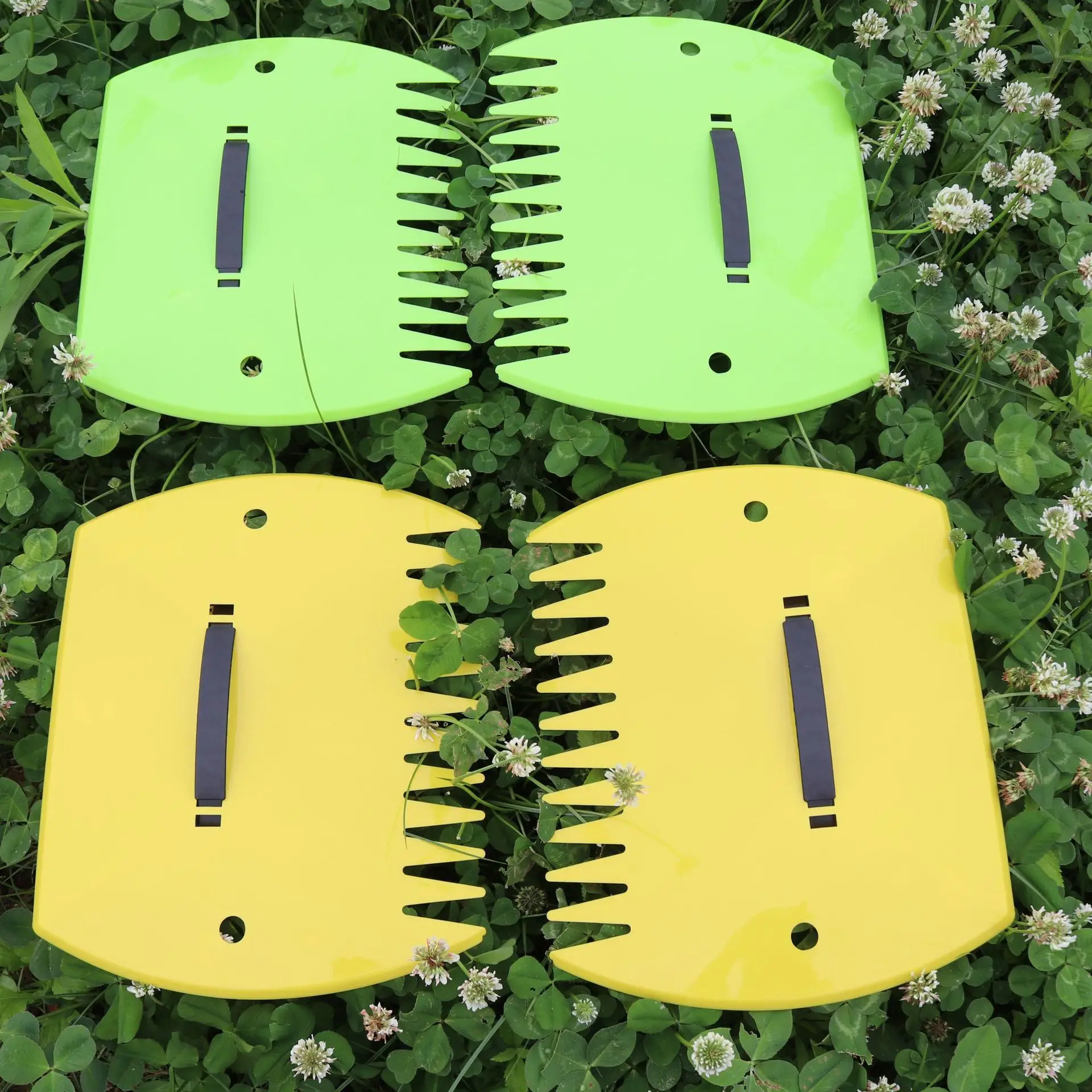 

Зажимные грабли для падших листьев собираются опавшие листья Садовые инструменты для отделки