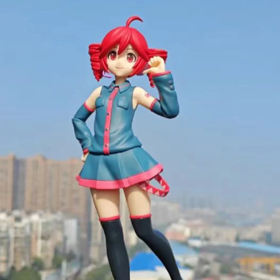 Figura de Anime Original SEGA Utau Kasane Teto, Figura de Ação Teto Kasane Robo Synthesizer V AI, Modelo Colecionável, Brinquedo