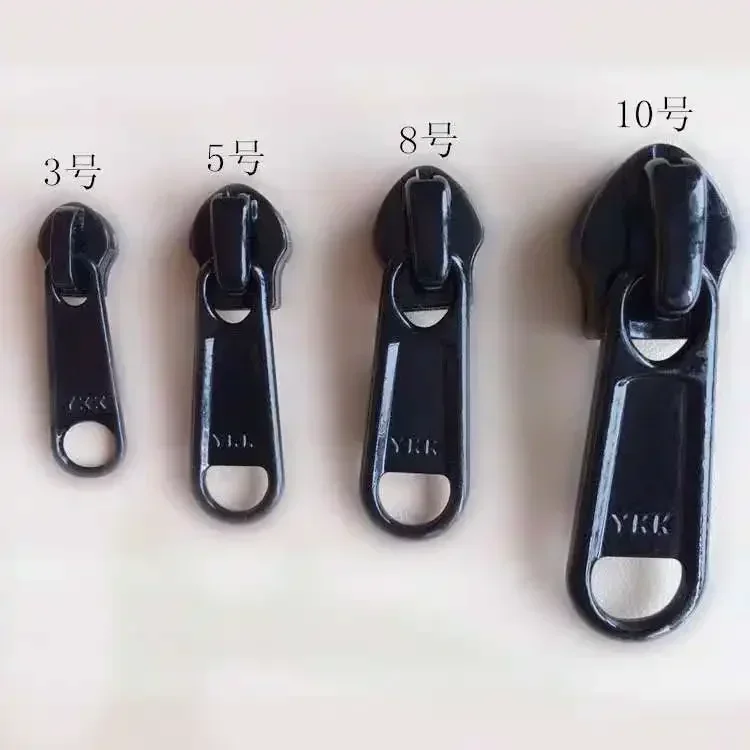 YKK-Nylon Zipper para RC Bagagem, Zip Up, Utensílio, No.3, No.5, No.8, No.10, 30PCs, 20PCs, 10PCs