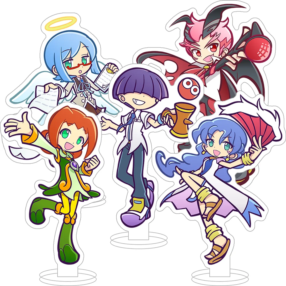 Arle Nadja Amitie Ringo Ando Ally Rulue Schezo Wegey Sig Sasaki Maguro Acrylic Stand Acrylic Keychain Desktop Decor anime goods