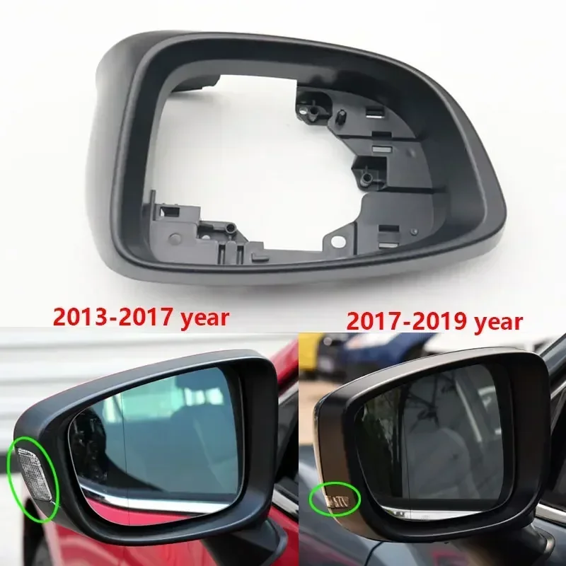 

For Mazda 6 GJ Atenza 2013-2019 Car Wing Door Side Mirror Frame Outside Rear View Housing Shell