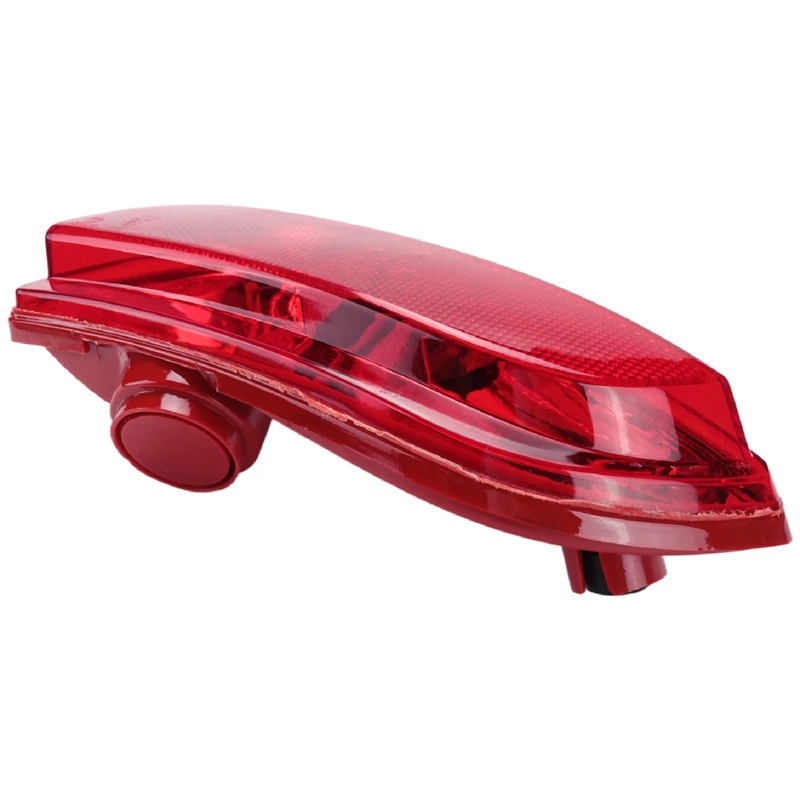 For Peugeot 206 207 Car Rear Bumper Light Reverse Tail Fog Lamp Reflector