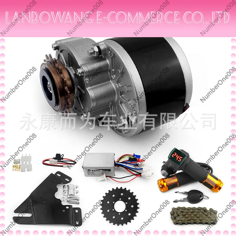 24V 36V 250W Electric Bike Left Drive Motor Mountain Bike Conversion Kit Disc Brake E-Power