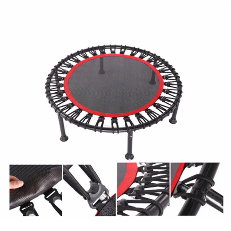 Adult Children Trampolines Outdoor Fitness Trampoline Collapsible Trampolines1