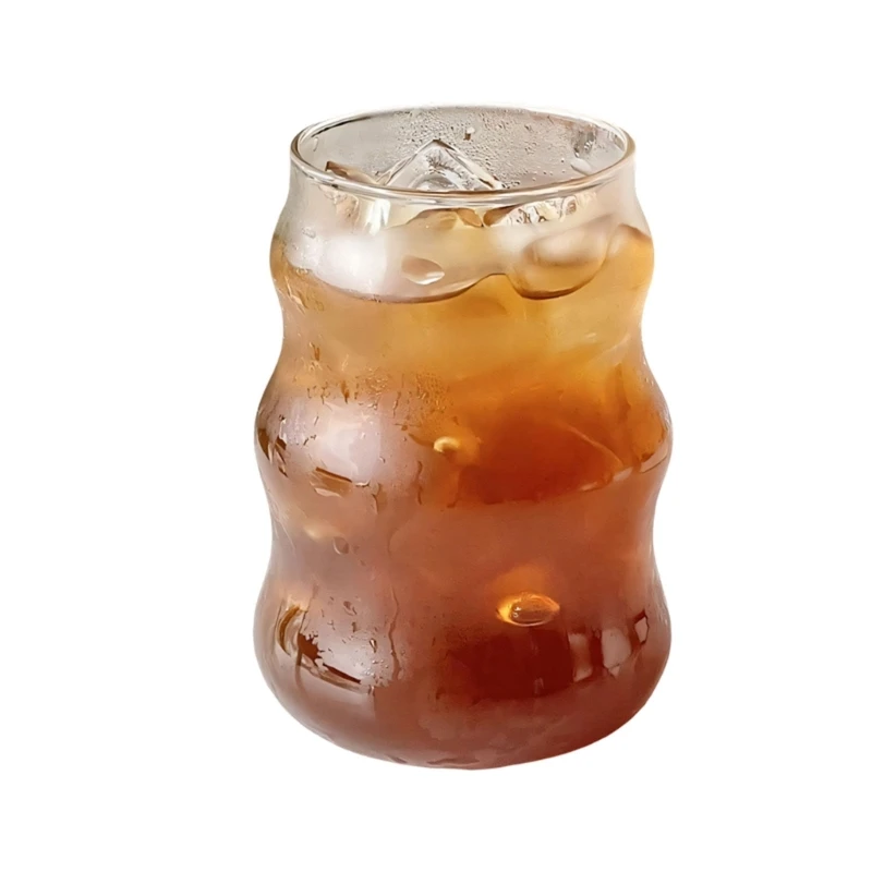 Fashion Coffee Cup Large Capacity Coffee Glasses for Home Office Drinking Use HX6C