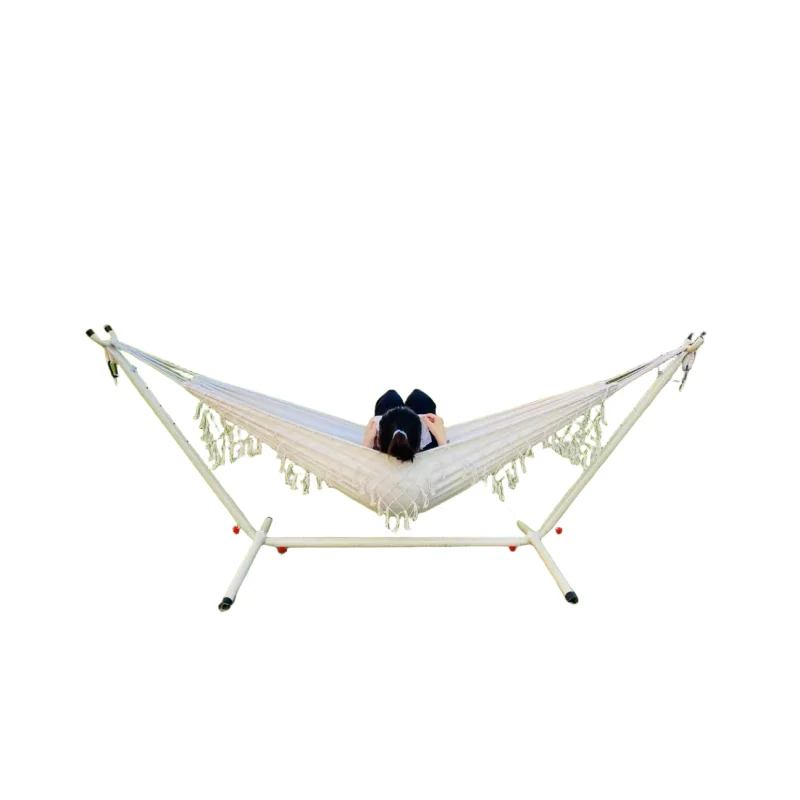 

Hammock bracket swing outdoor indoor, net bed double camping, portable household adult cradle chair, anti-rollover