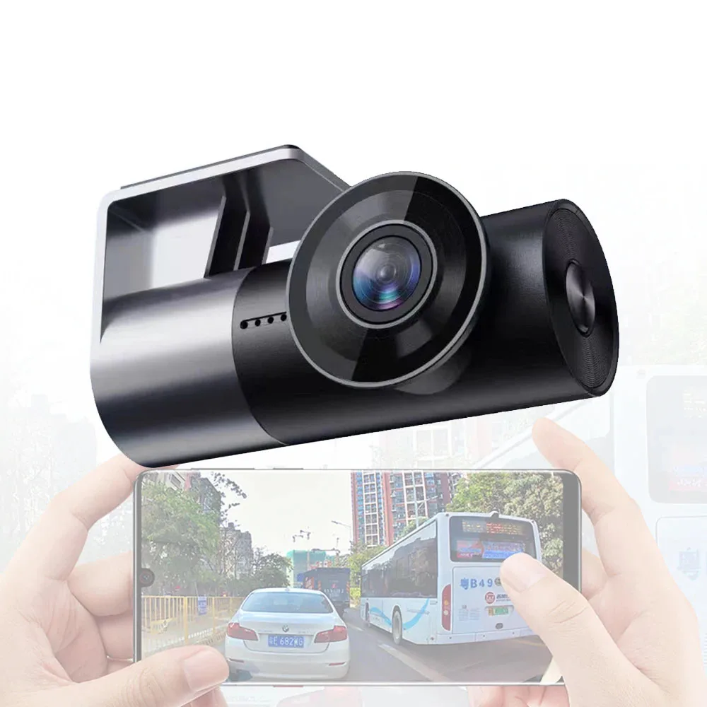 

Видеорегистратор Wi-Fi для автомобиля, HD 1296P, с ночным видением и круглосуточным мониторингом парковки