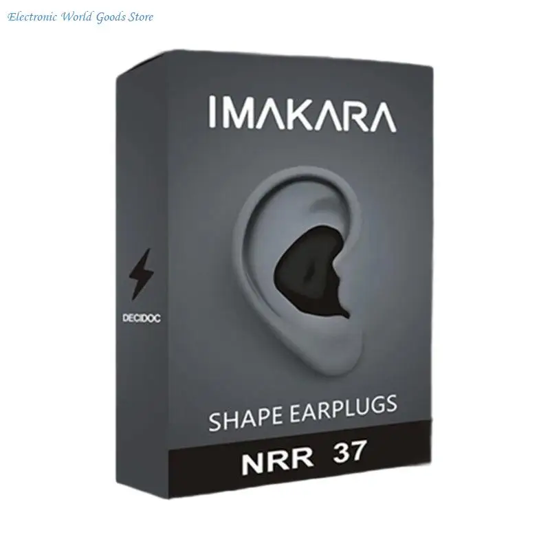 A3PD Snore Blocking Sound Blocking Latex Earplugs for Office Sleep Studying Traveling
