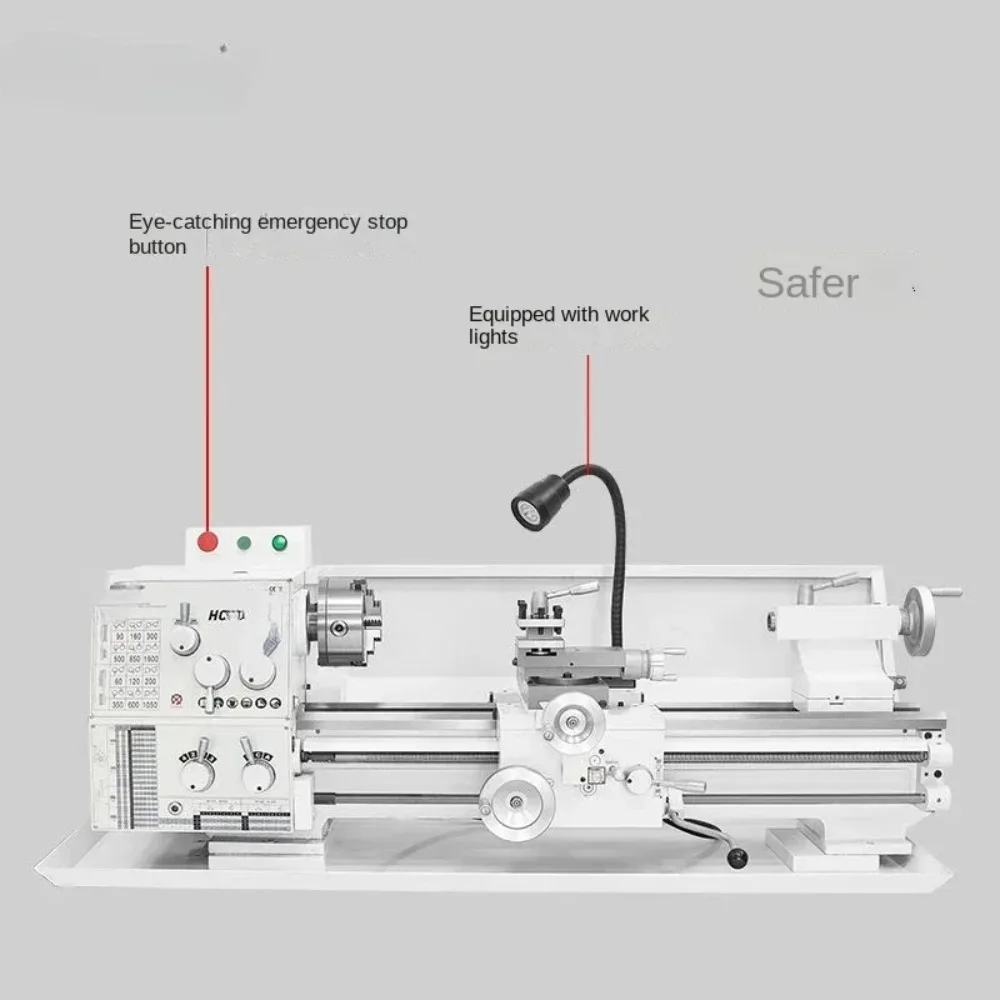Suitable For HC360 Lathe Desktop Extended Small Household Industrial High-precision Three Bar Lathe Instrument Metal Lathe