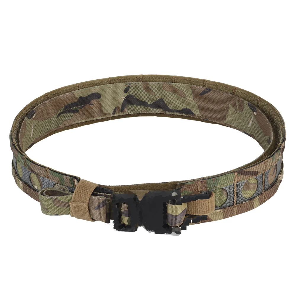 Taktischer Gürtel Ferro Style Bison Kampfgürtel Ranger Grün für Jagd Airsoft MOLLE-Gürtel mit Schnellverschluss-Schnalle Leichtgewicht – Detail 12