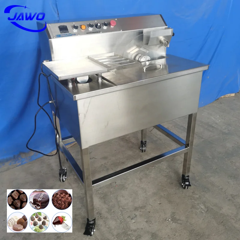 Factory Price One Shot Depositing Pouring Machine Mini Chocolate Coating Machine With Tempering