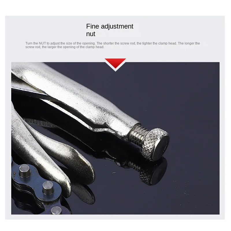 ABXF-Щипцы для цепи, удлиненный многофункциональный универсальный цепной хомутовый ключ промышленного класса 10 дюймов