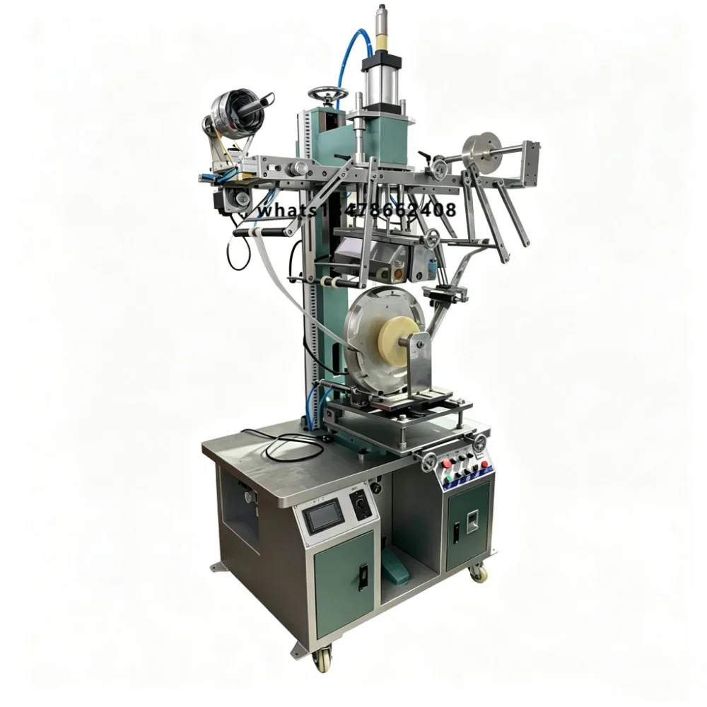 Automatic Heat Transfer Printing Machine, Pneumatic Thermal Transfer Hot Stamping Equipment Daily Product Logo Printing