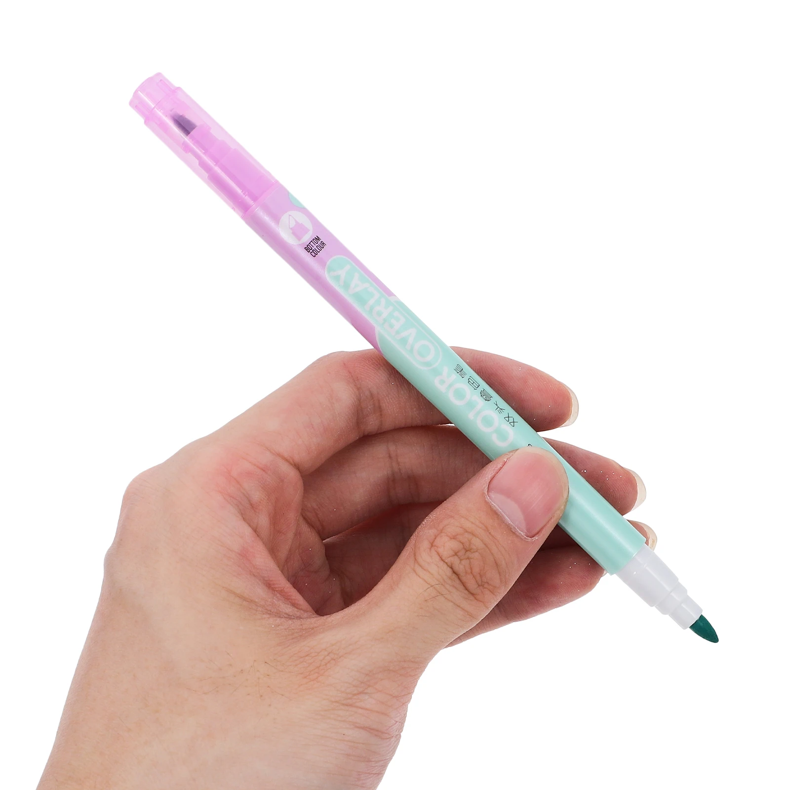 

Double Ended Highlighter Colorful Pens Marker Cute Stationary for Drawing Aesthetic Stationery Highlighters