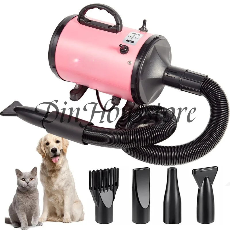 Pet water dryer dog hair dryer high power low noise medium and large dog hair dryer two gears