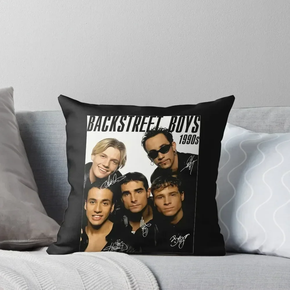 

BSB Boys Team Black Throw Throw Pillow christmas pillowcases Room decorating items Decorative Cushions For Living Room pillow