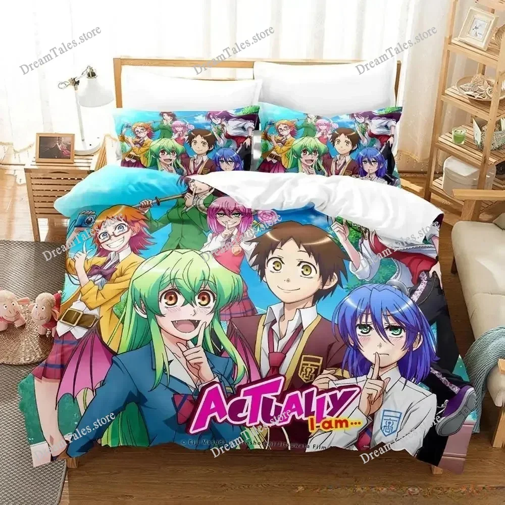 

The Vampire Dies in No Time 2 Cartoon Poster Sheets Quilt Covers Bedding Dormitory Sheets Bedding Set Soft Warm Bedding Set