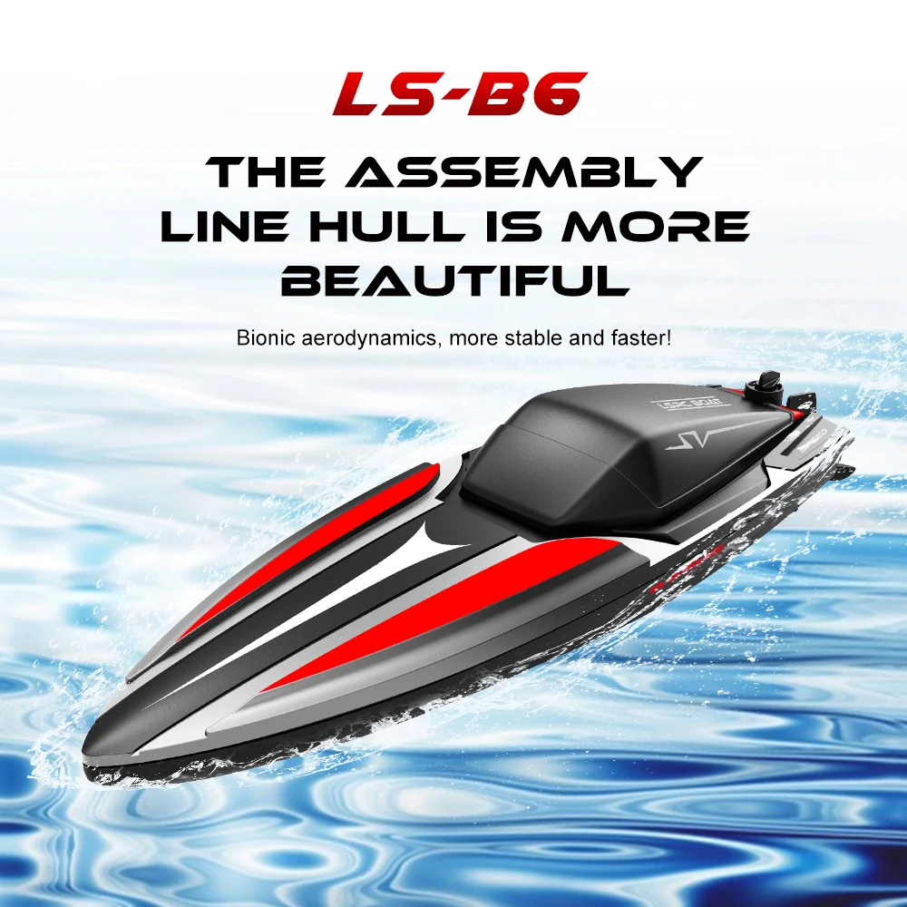 

2.4G Wireless Mini RC Speed Boat Remote Control Ship Speedboat with Light Charging Electric Simulation Model Boys Water Toy Gift