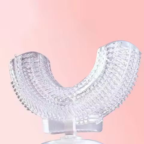 U Shaped Electric Toothbrush Heads for Kids Child Adults 360Degrees Sonic Toothbrush Soft Bristles Replacement Tooth Brush Heads