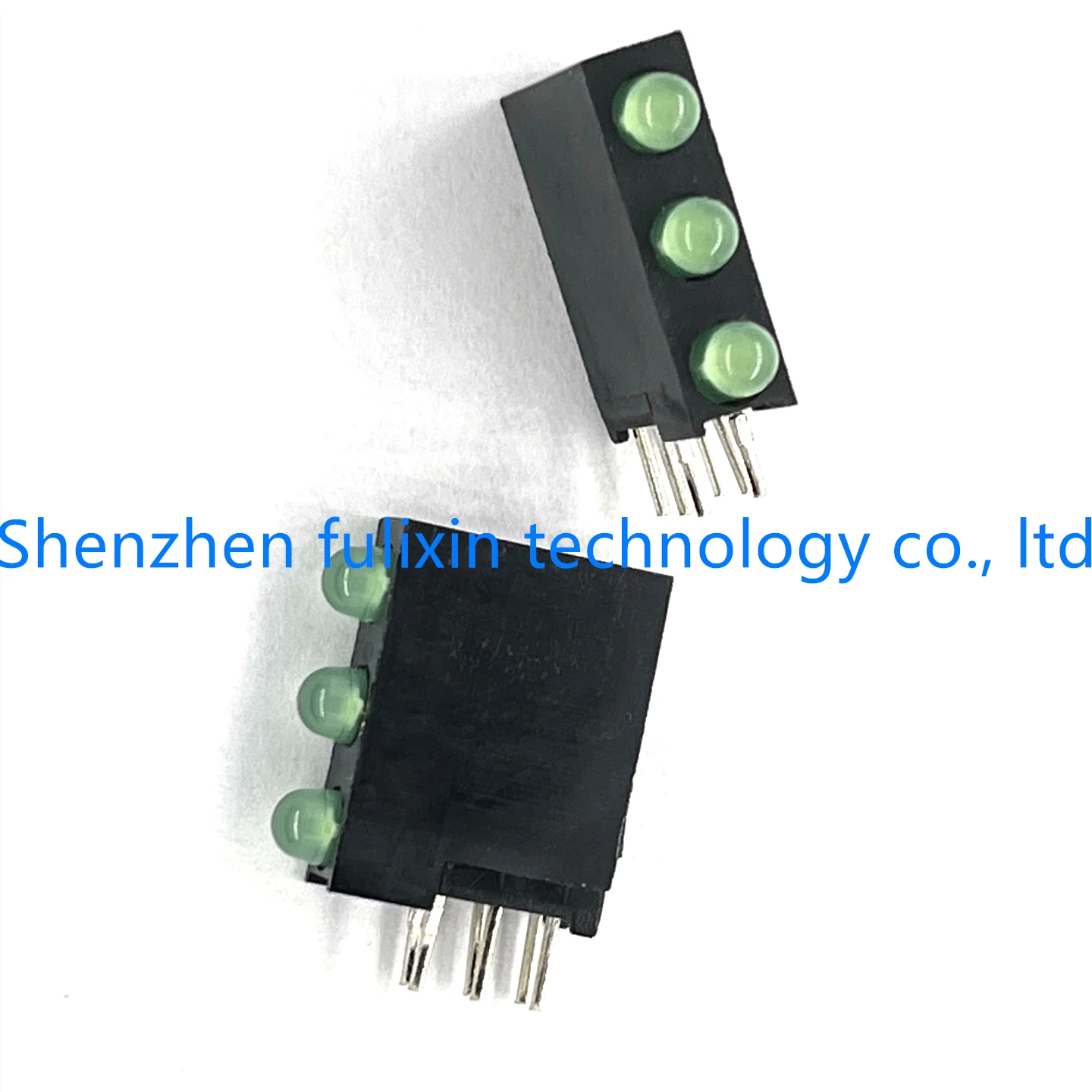 10PCS A1394B/3SYG/S530-E2 3mm DIP6-2.54mm Assemble LED 3 green light beads original brand new.
