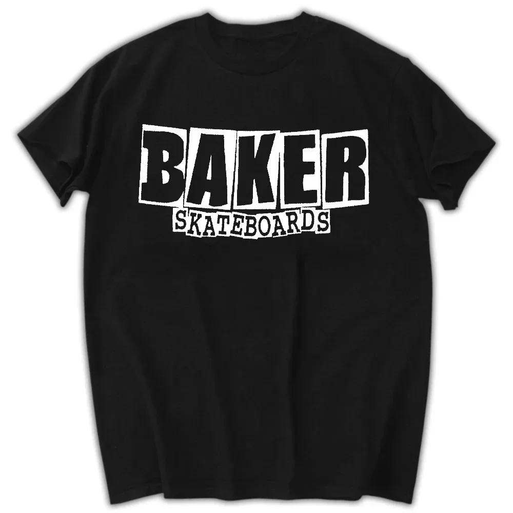 Summer Men TShirt Roupas Masculinas Fashion Man TShirt Baker Skateboards Logo Graphic Harajuku Hipster Tshirts clothing harajuku