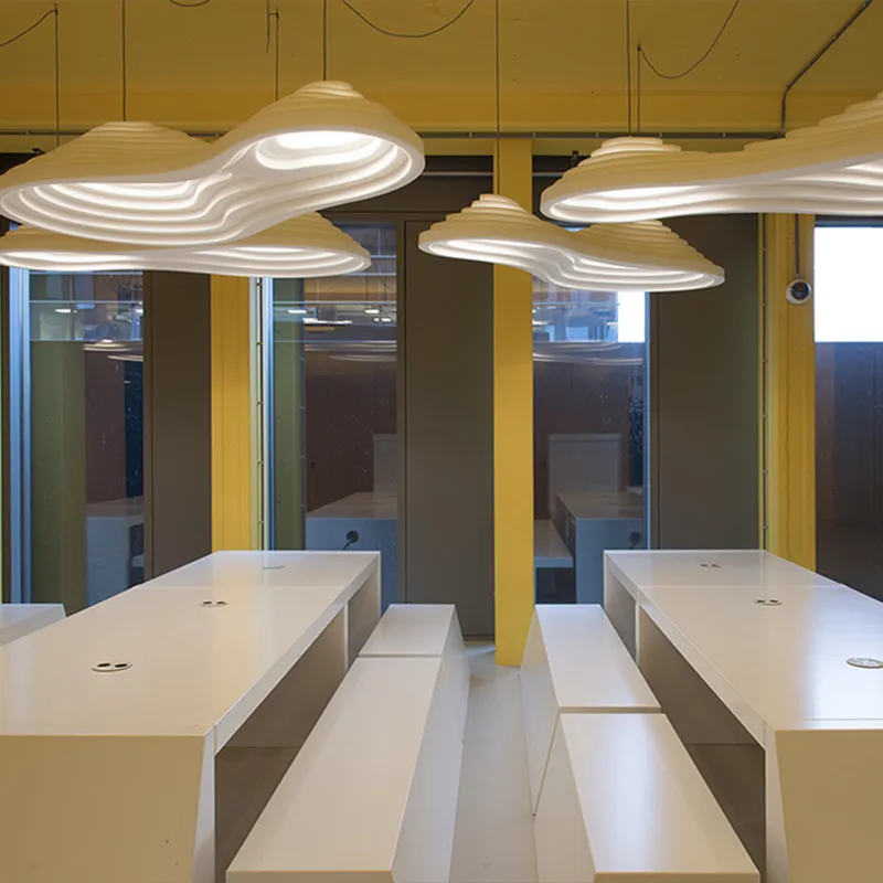 حقل الأرز الصوتية قلادة مصباح مطعم وابي سابي ضوء الفن مقهى بار مصمم امب دراسة غرفة نوم غرفة الطعام الإضاءة