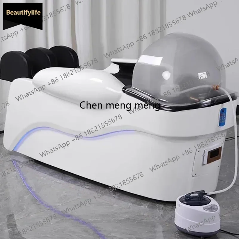 

Q181 Electric Massage Shampoo Chairs Barber Shop Head Spa Hair Shower Ergonomics Shampoo Chairs Salon Furniture Cama De Champu