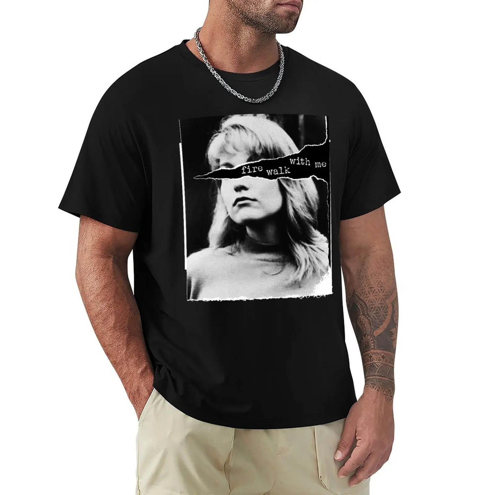 

Fire Walk With Me - Laura Palmer T-Shirt anime clothes Anime t-shirt custom shirt funny t shirts men