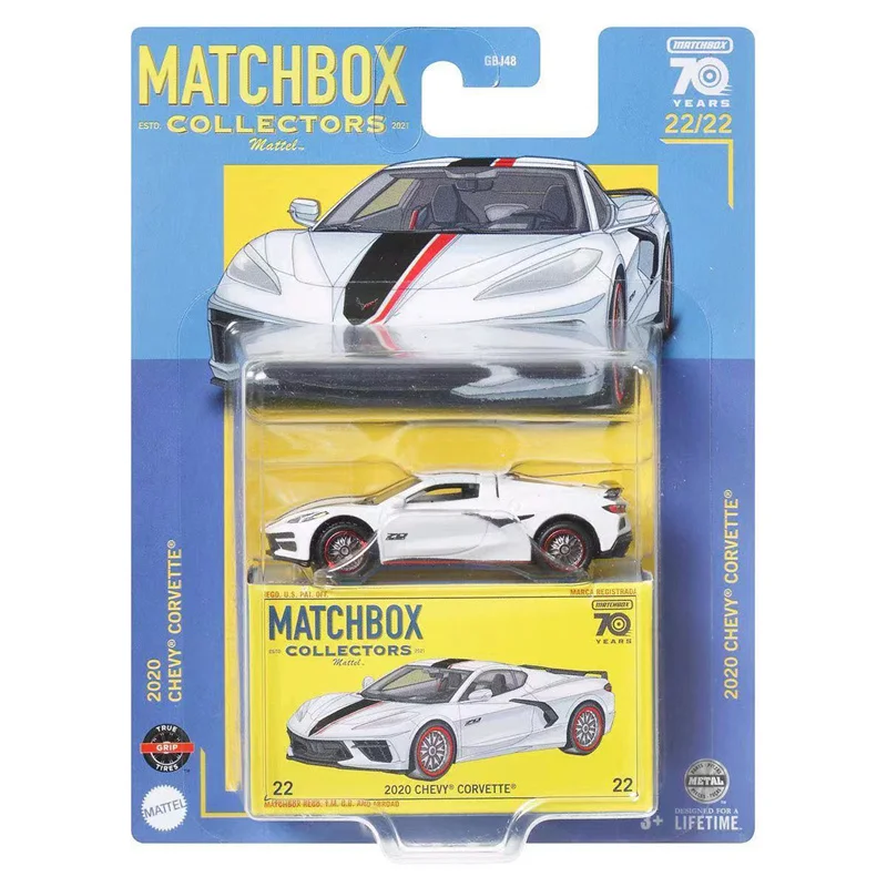 Matchbox 2023 GBJ48 9C5T 2020 CHEVY CORVETTE1:64 Collection diecast alloy car model gift