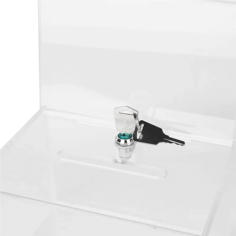 صندوق التبرع KB-Acrylic - صندوق للتصويت، الخيرية، اللقطات، المسح، الاجتياح، المسامير، المشورة، النصائح، المراجعات