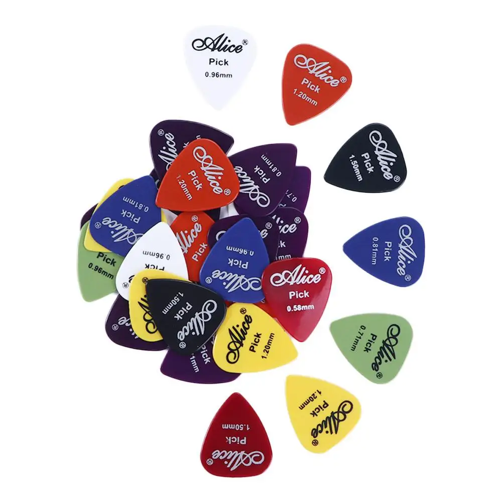 Multiple Color Smoothy Acoustic ABS Bass Mediator Guitar Picks Plectrum Guitar Accessories