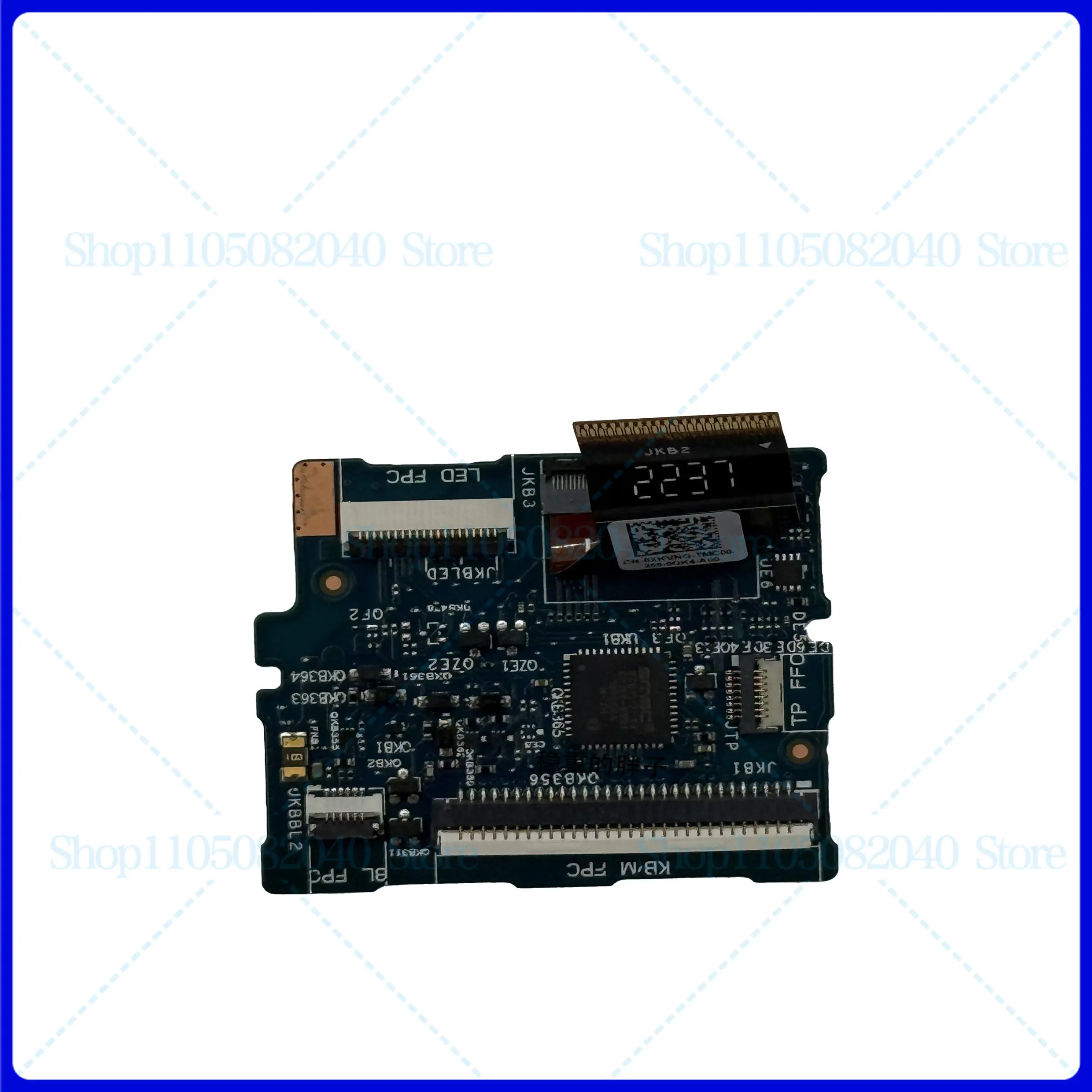 For DELL XPS 15 9510 9520 Keyboard Small Board SD Card IO Audio Board LS-H822P