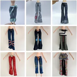 many kinds of pants jeans casual pants clothes for fashion cool doll high school doll 30cm doll