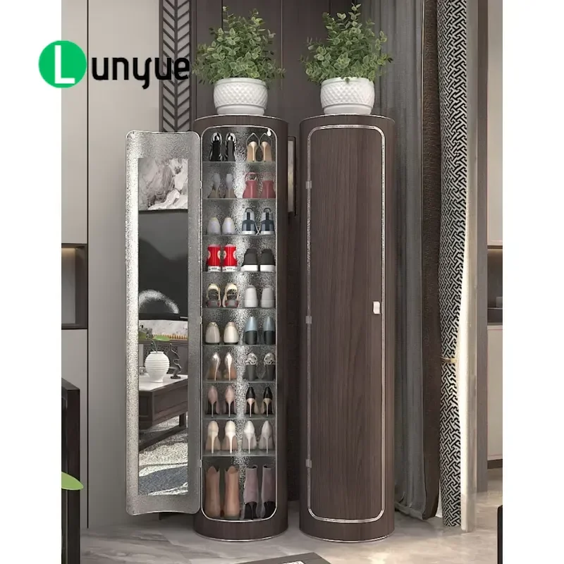 Intelligent Sterilization Disinfection Deodorizing Rotating Shoe Cabinet Multi Function Household Storage Furniture